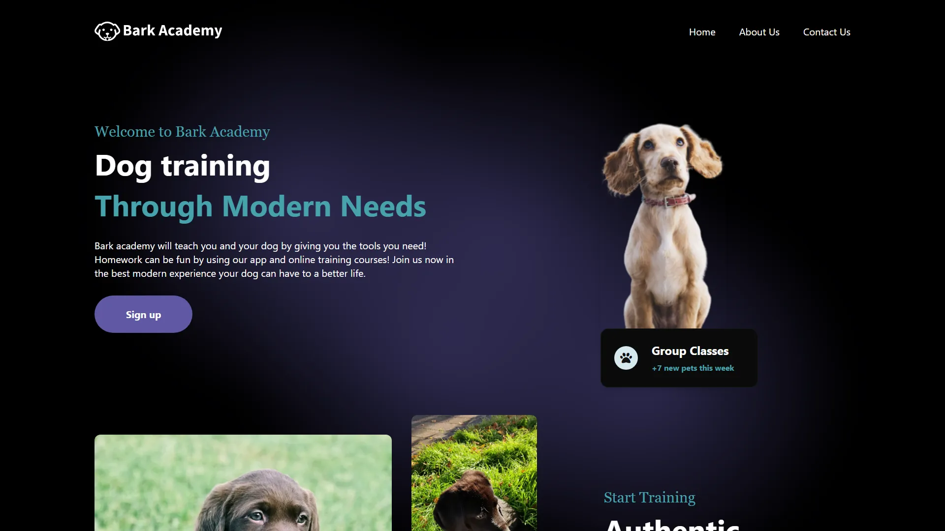 Thumbnail of Bark Academy